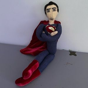💥 SUPERMAN 💥 Custom 19” PLUSH Collectible HANDMADE